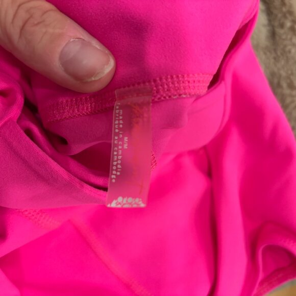 Free People Movement hot pink Never Better onesie one piece size medium - Picture 5 of 6